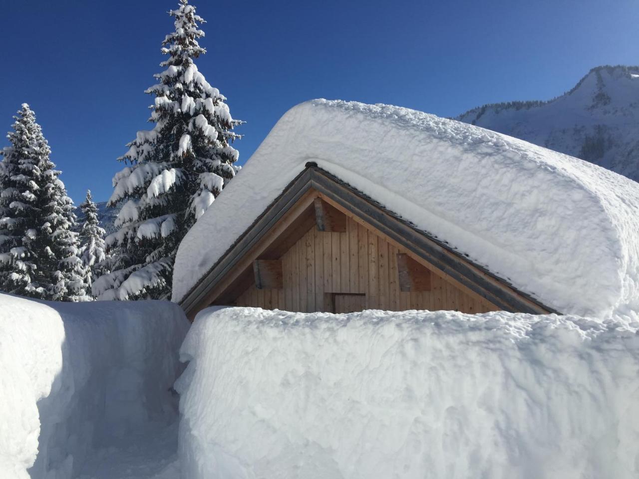 Feriendorf Walserland Damuels Exteriér fotografie